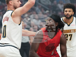 Nuggets Trail Blazers Basketball