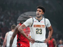 Nuggets Trail Blazers Basketball