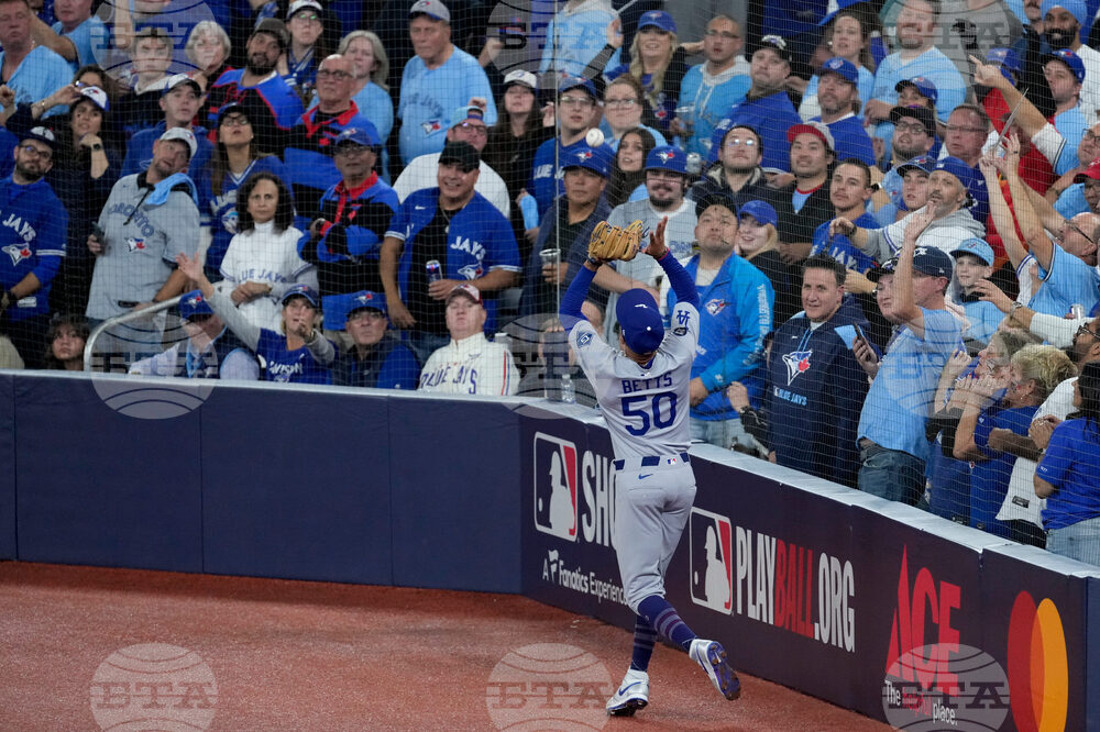 World Series Dodgers Blue Jays Baseball