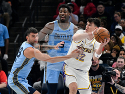 Lakers Grizzlies Basketball