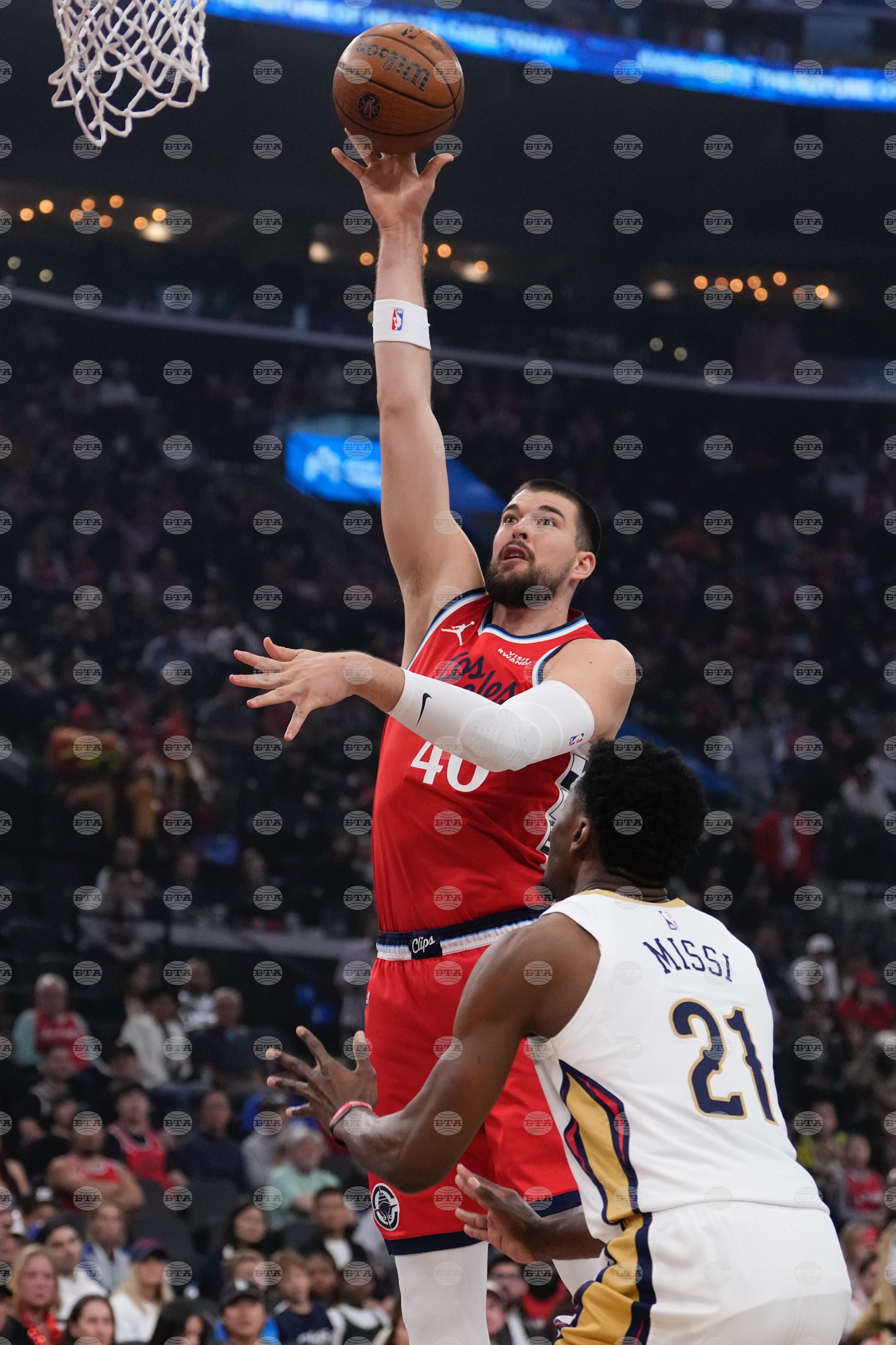 Pelicans Clippers Basketball