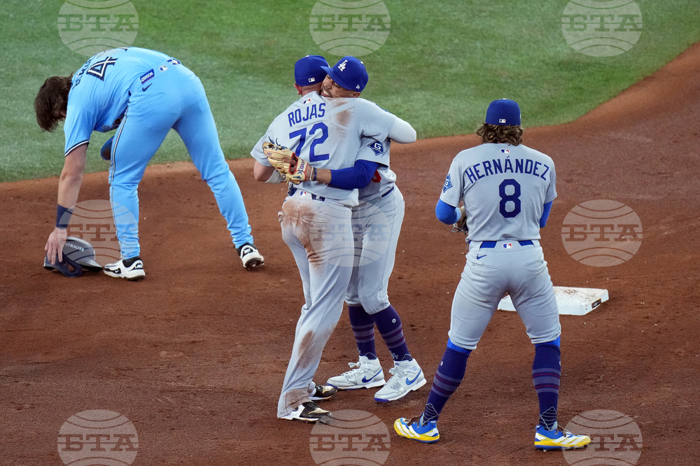 World Series Dodgers Blue Jays Baseball