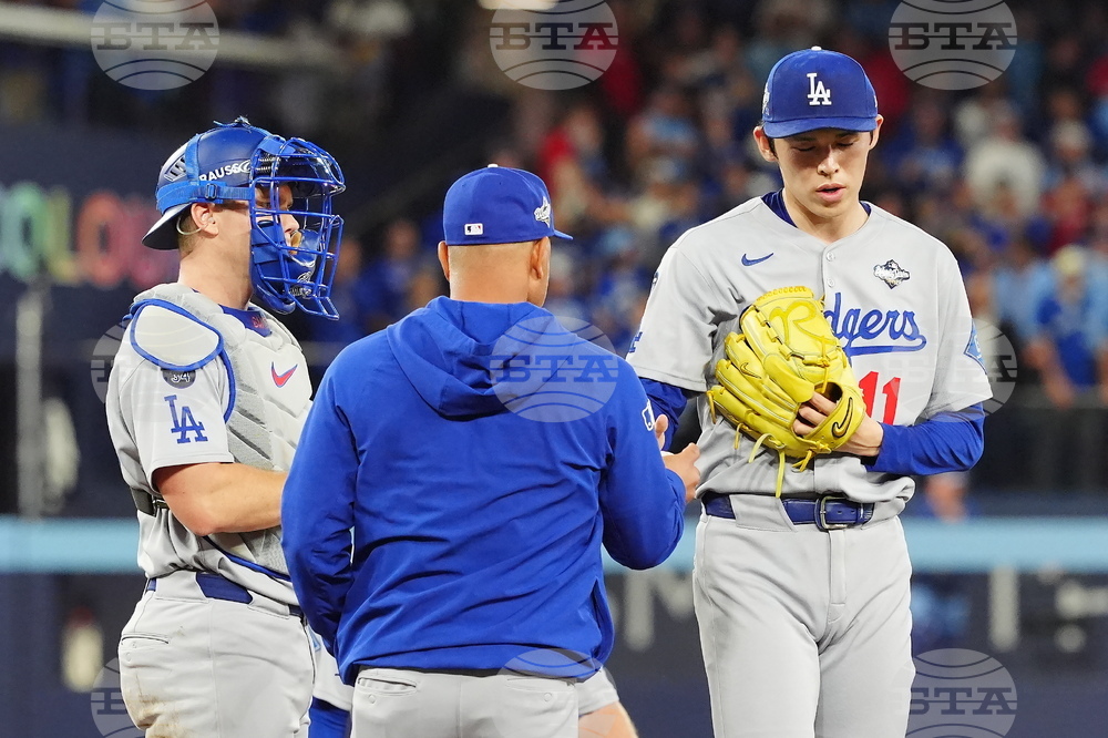 World Series Dodgers Blue Jays Baseball