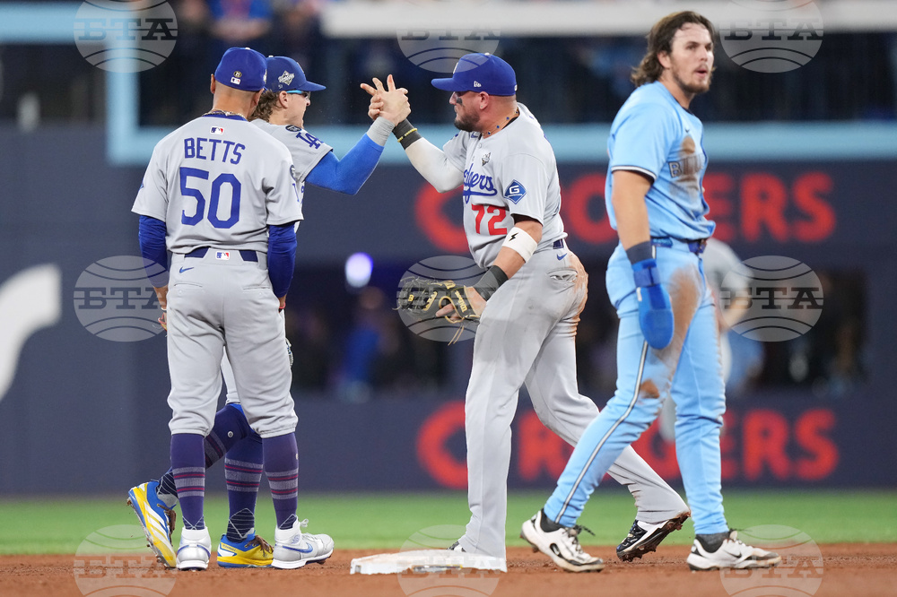 World Series Dodgers Blue Jays Baseball