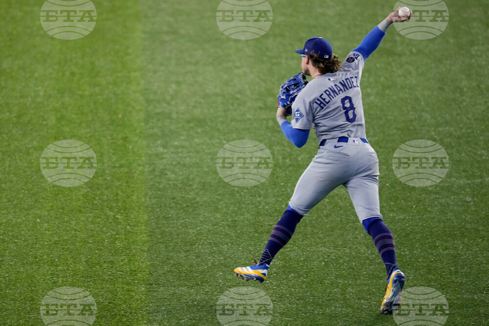 APTOPIX World Series Dodgers Blue Jays Baseball