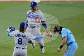 APTOPIX World Series Dodgers Blue Jays Baseball