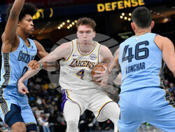 Lakers Grizzlies Basketball
