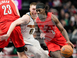 Nuggets Trail Blazers Basketball