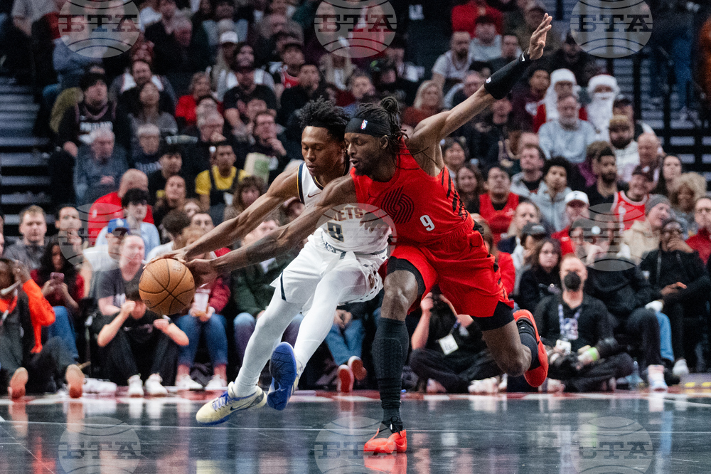 Nuggets Trail Blazers Basketball