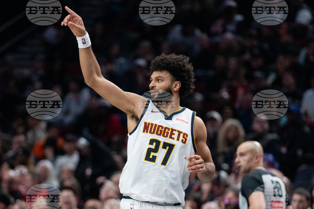Nuggets Trail Blazers Basketball