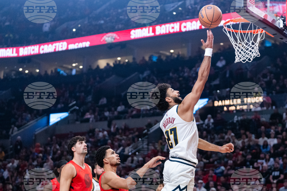 Nuggets Trail Blazers Basketball