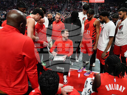 Nuggets Trail Blazers Basketball