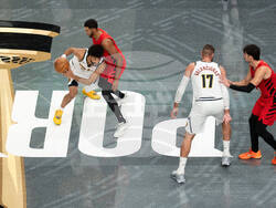 Nuggets Trail Blazers Basketball