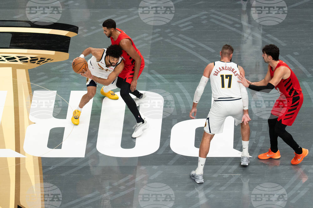 Nuggets Trail Blazers Basketball