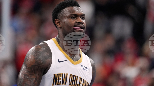 Зайън Уилямсън няма да играе поне седмица за Ню Орлиънс Пеликанс заради травма в бедрото