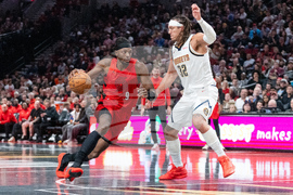 Nuggets Trail Blazers Basketball