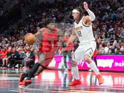 Nuggets Trail Blazers Basketball