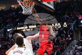 Nuggets Trail Blazers Basketball