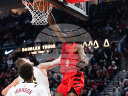 Nuggets Trail Blazers Basketball