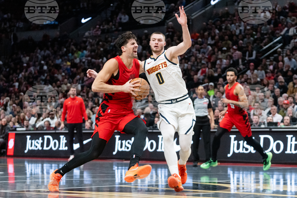 Nuggets Trail Blazers Basketball