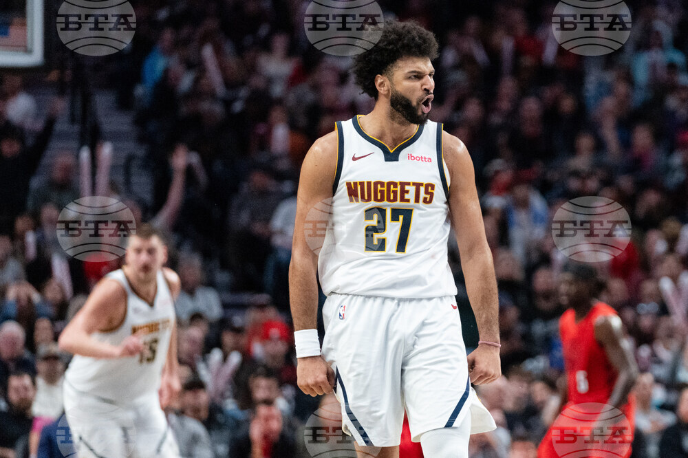 Nuggets Trail Blazers Basketball