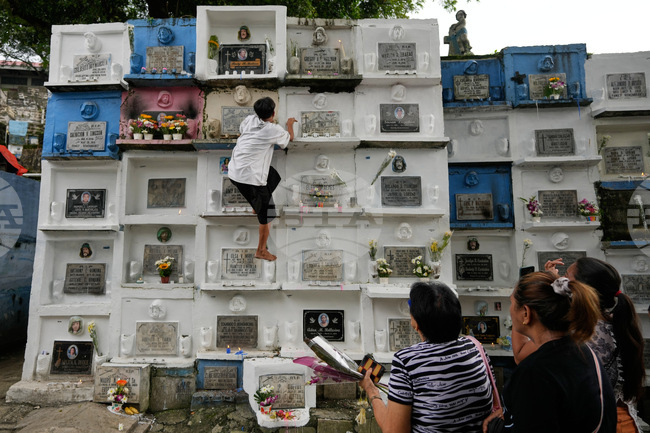 APTOPIX Philippines All Saints Day