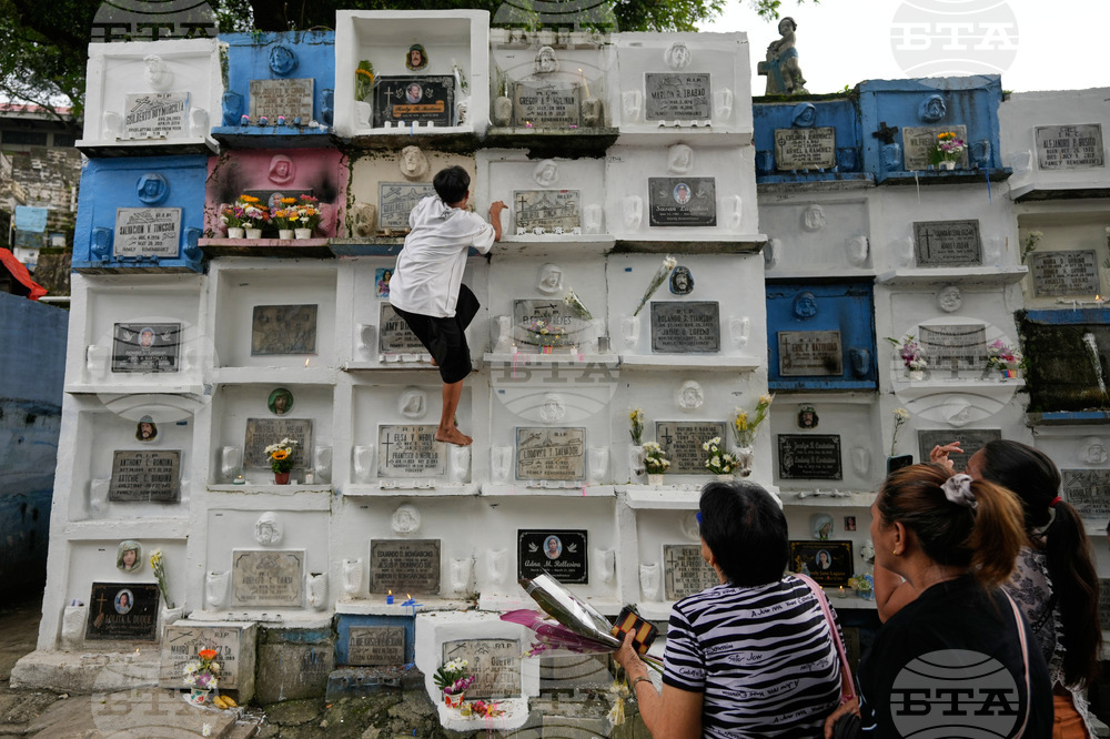 APTOPIX Philippines All Saints Day