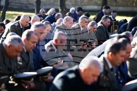 Военен мавзолей-костница - заупокойна панихида за Архангелова задушница