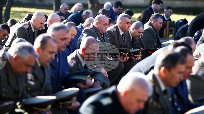 Memorial Service Held in Sofia on Michaelmas to Honour Fallen Soldiers