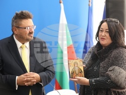 Украйна - Национален пресклуб на БТА в Одеса - Илия Луков - посещение