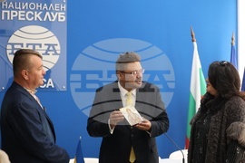 Украйна - Национален пресклуб на БТА в Одеса - Илия Луков - посещение