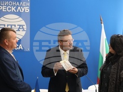 Украйна - Национален пресклуб на БТА в Одеса - Илия Луков - посещение