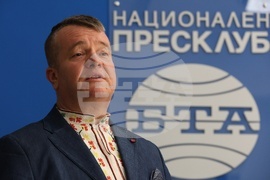 Украйна - Национален пресклуб на БТА в Одеса - Илия Луков - посещение