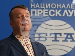 Украйна - Национален пресклуб на БТА в Одеса - Илия Луков - посещение