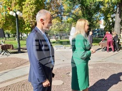 Нова Загора - паметник на Стоян Омарчевски - откриване