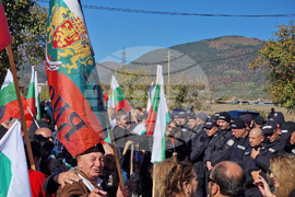 Гурково - протест срещу въвеждането на еврото