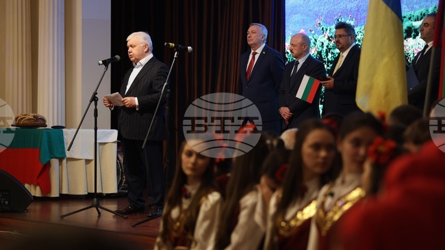 Ukrainian Local Officials Extend Greetings to Bulgarian Community at National Awakeners' Day Celebrations in Odesa