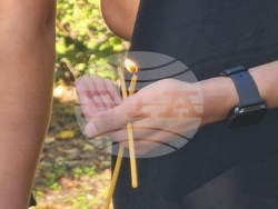 Добрич - панихида - Военно гробище-музей