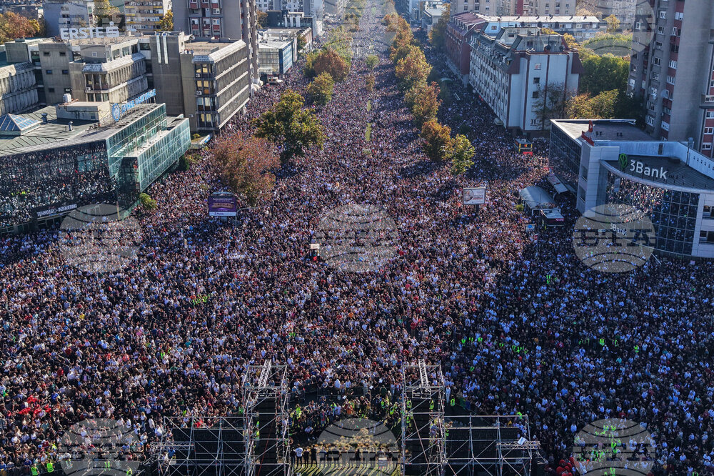 Serbia Protest