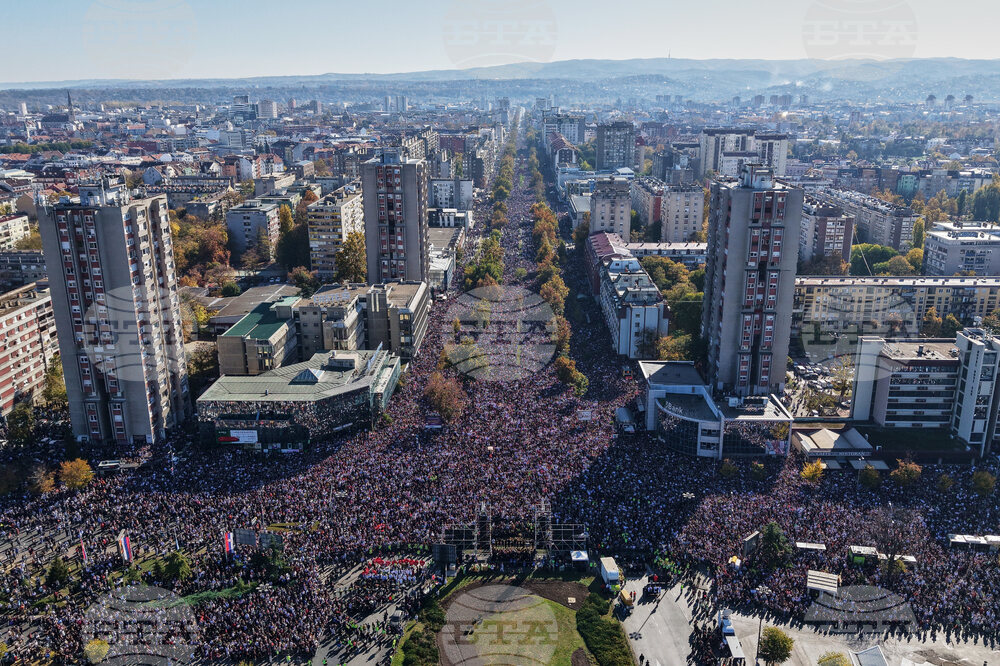 Serbia Protest