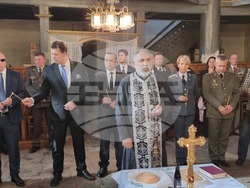 Република Северна Македония - Село Цапари - Архангелова Задушница - църква "Св. Георги" - панихида