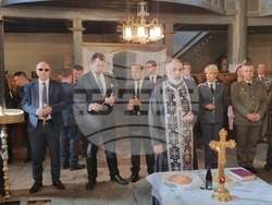 Република Северна Македония - Село Цапари - Архангелова Задушница - църква "Св. Георги" - панихида