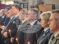 Република Северна Македония - Село Цапари - Архангелова Задушница - църква "Св. Георги" - панихида