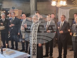 Република Северна Македония - Село Цапари - Архангелова Задушница - църква "Св. Георги" - панихида