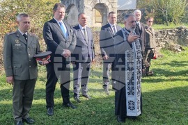 Република Северна Македония - Село Цапари - Архангелова Задушница - църква "Св. Георги" - панихида