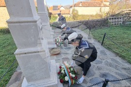 Република Северна Македония - Село Цапари - Архангелова Задушница - църква "Св. Георги" - панихида