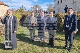 Република Северна Македония - Село Цапари - Архангелова Задушница - църква "Св. Георги" - панихида