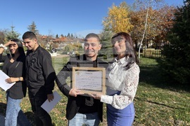 Самоков - ученически конкурс - награждаване