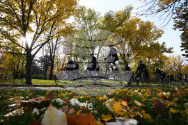 APTOPIX Czech Republic Penny Farthing