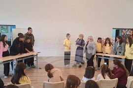 Турция - Истанбул - Българско неделно училище "Св.св. Кирил и Методий" - Ден на народните будители